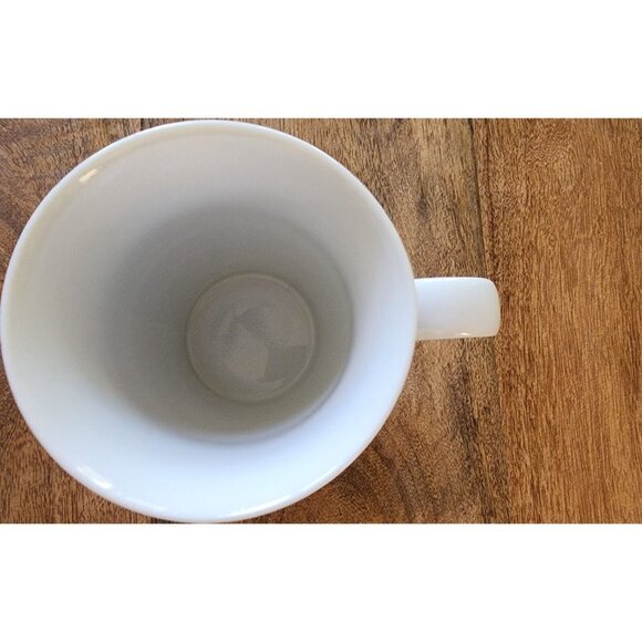 2013 Starbucks Christmas Holiday Red Village Gold Trees Coffee Cup Mug 13oz - Picture 4 of 5